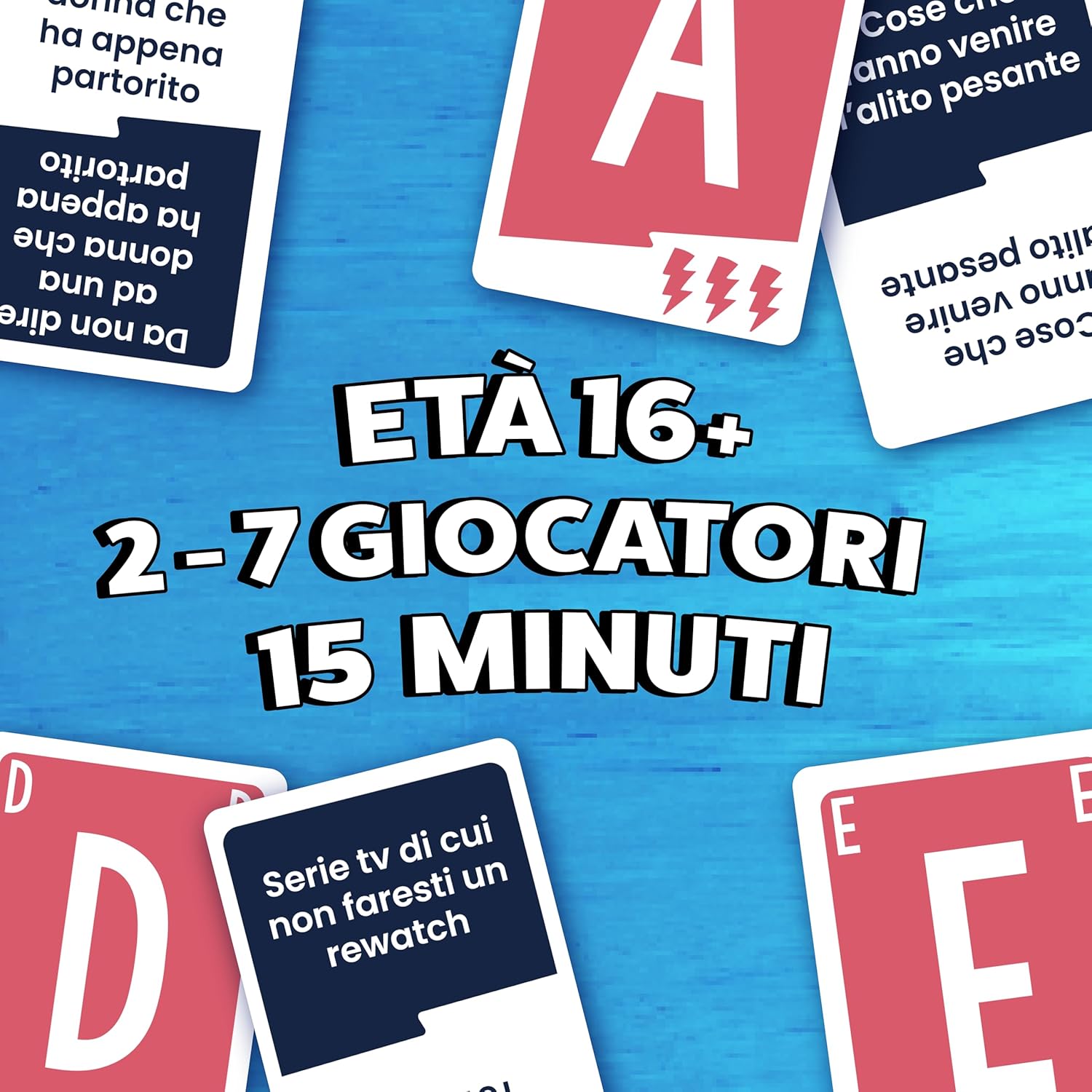 Thumbnail 1 de ATM Gaming QUICKSTOP Senza Filtri – Gioco di Carte per Adulti, 2–7 Giocatori
