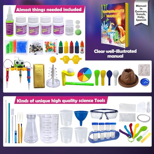 Thumbnail 1 de UNGLINGA Kits de Ciencia: 150 experimentos educativos para niños