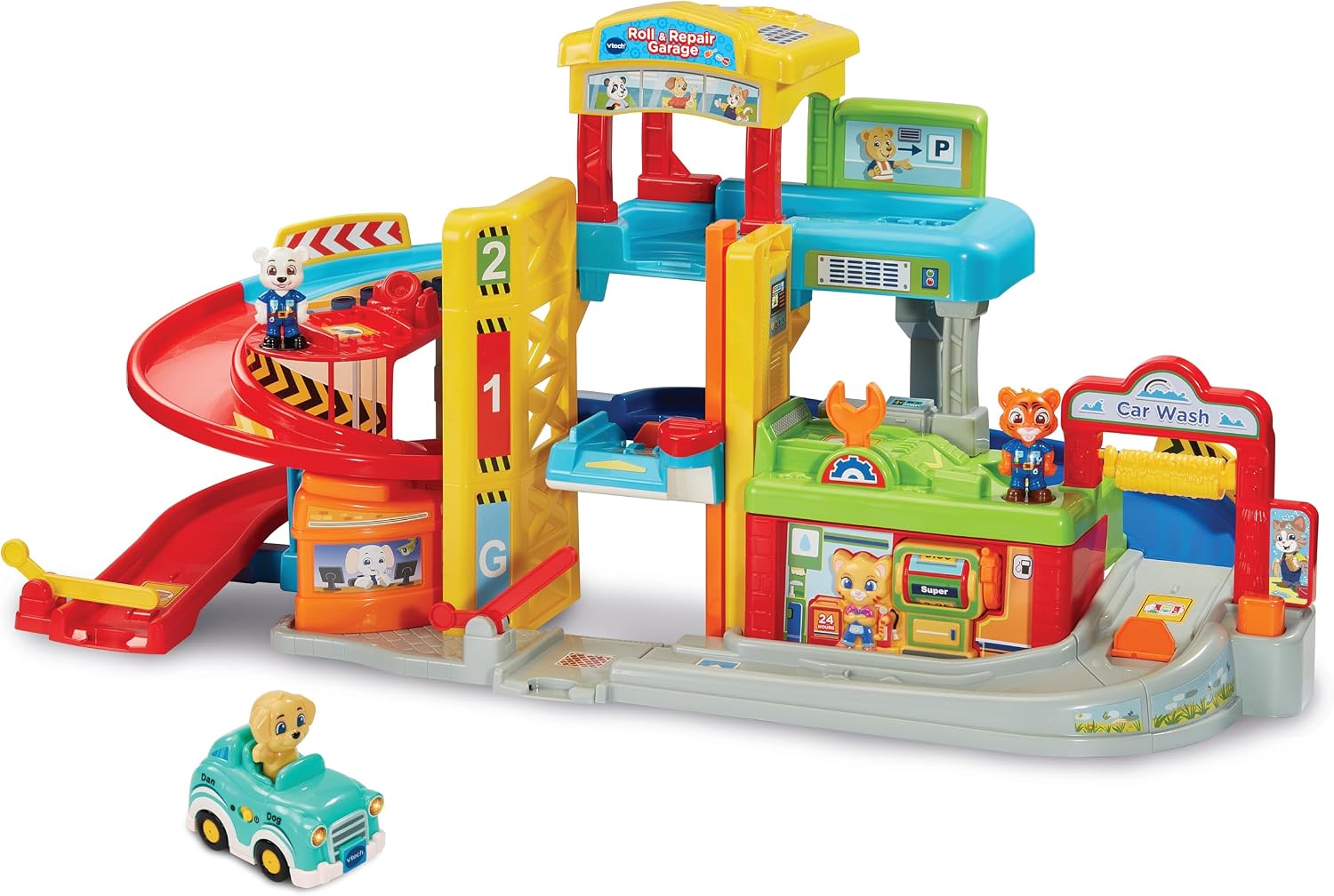 Thumbnail 5 de VTech Toot-Toot Drivers Fix & Fuel Garage