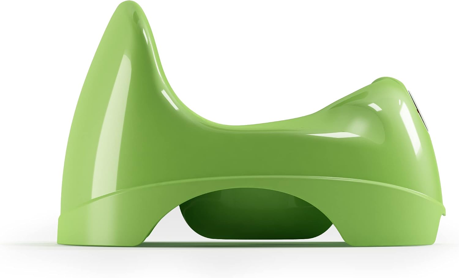 Detalle de OK Baby Relax N37094430X potta i grön plast med ergonomiskt säte och ryggstöd