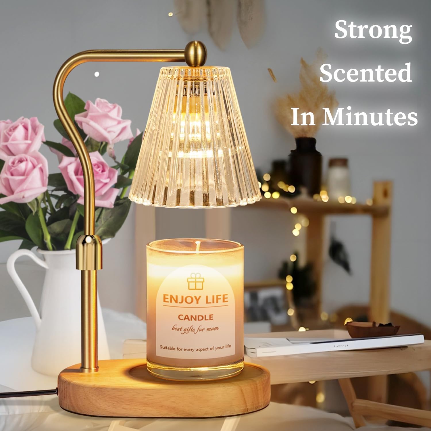 Thumbnail 5 de Seenlast Candle Warmer Lamp with Timer, Dimmer, and Height Adjustment
