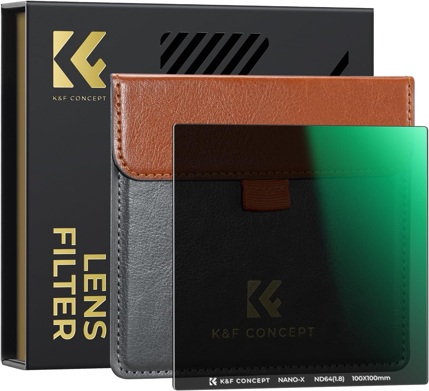 Detalle de K&F Concept Nano-X ND64 100x100mm Rechteckfilter