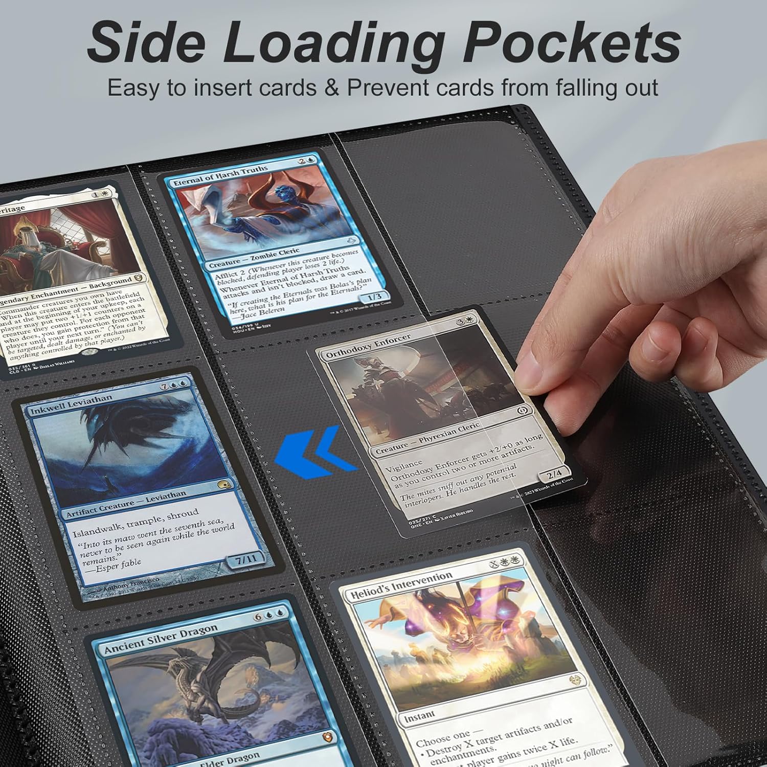 Thumbnail 3 de Mlikero 9 Pocket Trading Card Binder 360 pockets 📚