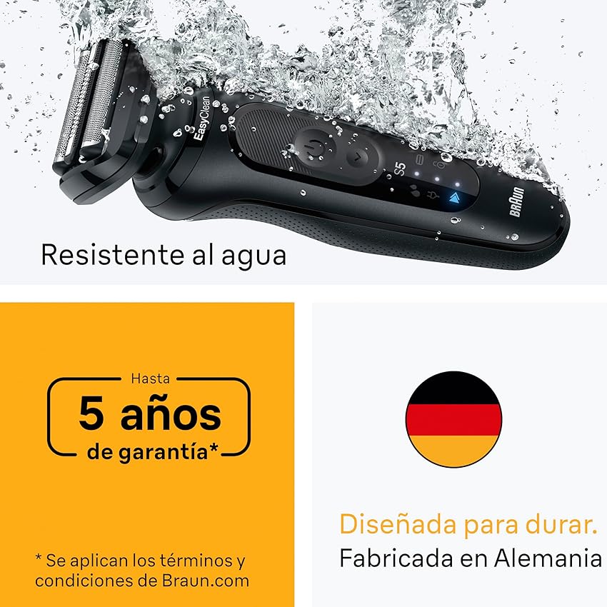 Thumbnail 6 de Braun Series 5 Afeitadora Eléctrica Hombre ⚡ Carga Rápida