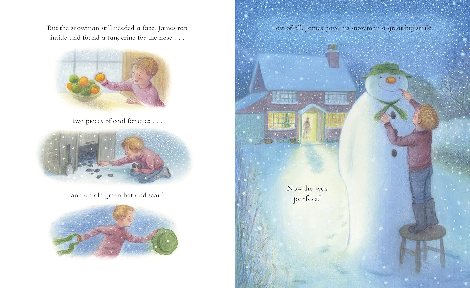 Detalle 2 de The Snowman: The Book of the Classic Film: The Beautifully Worded Christmas Story – boek, 32 pagina’s