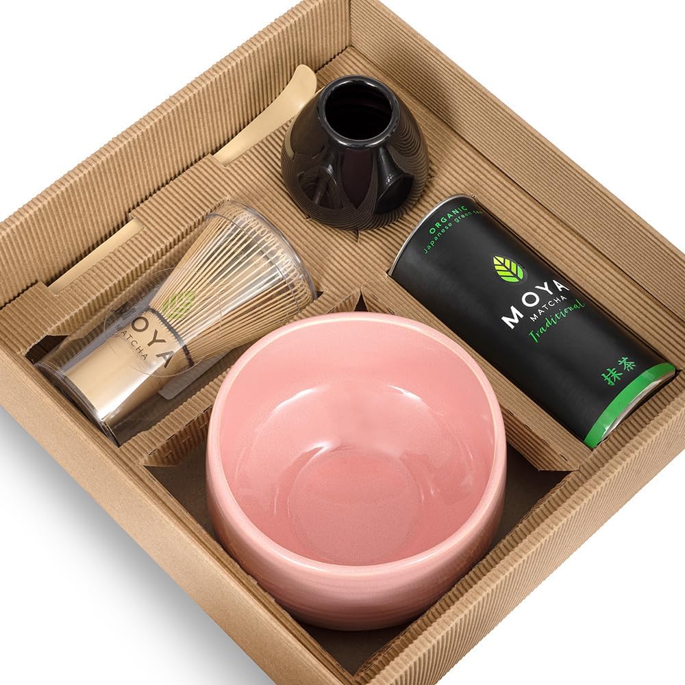 Detalle 2 de MOYA Matcha Organic Green Tea Set Traditional Grade