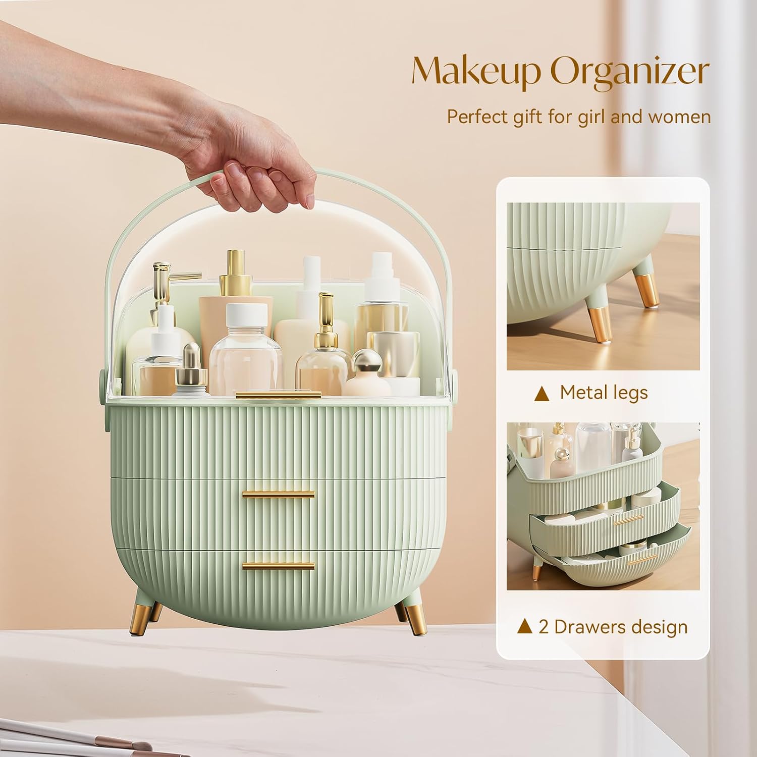 Detalle 2 de BTGGG Makeup Organizer