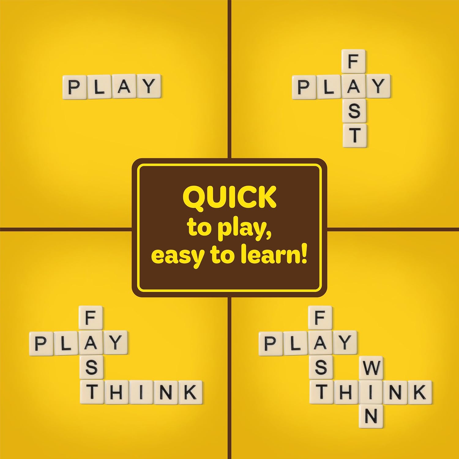 Detalle de Bananagrams Word Game (Ages 7+) – 2–6 Players, 15-Minute Gameplay