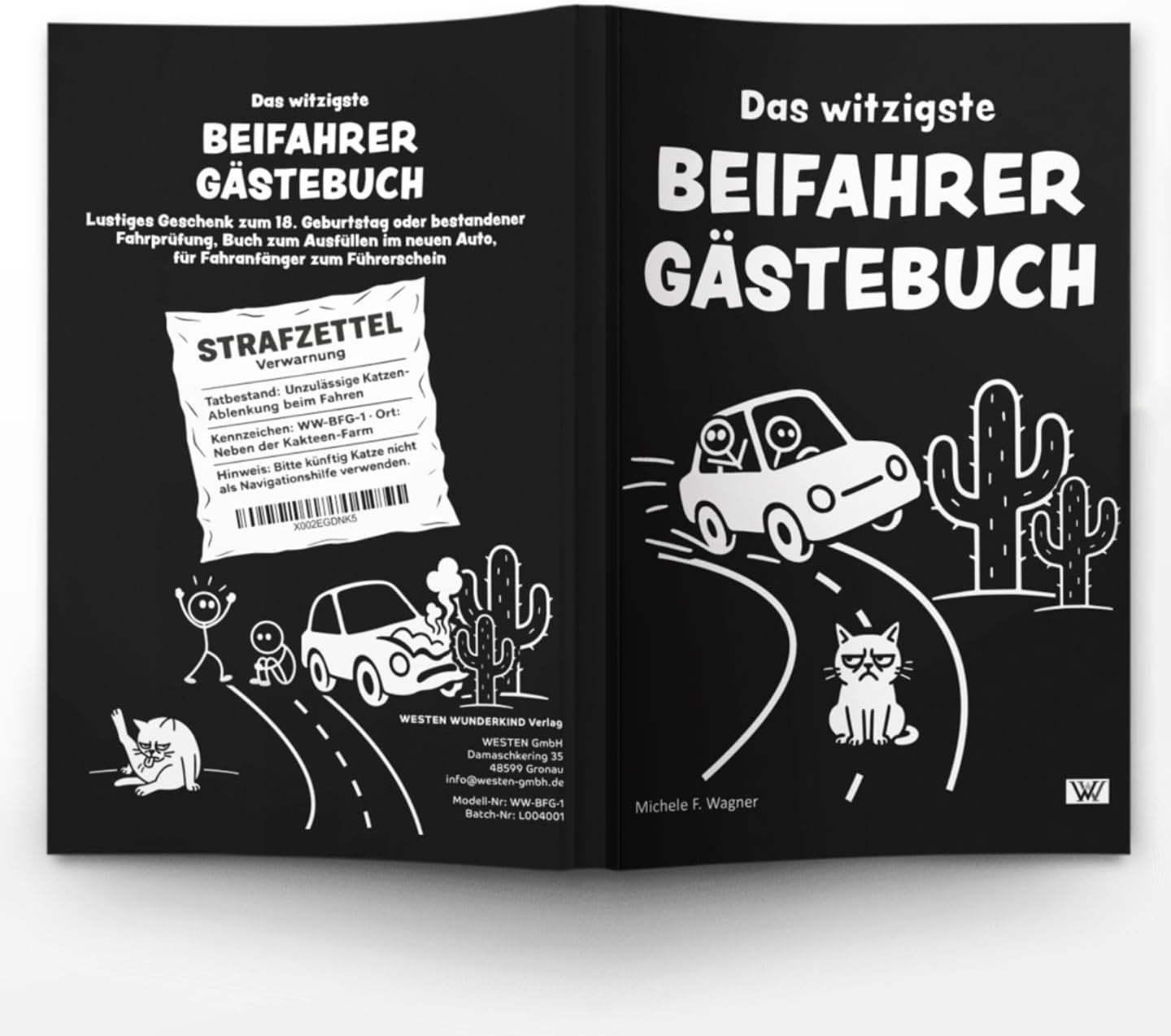 Thumbnail 1 de Beifahrer Gästebuch 18. Geburtstag, A5