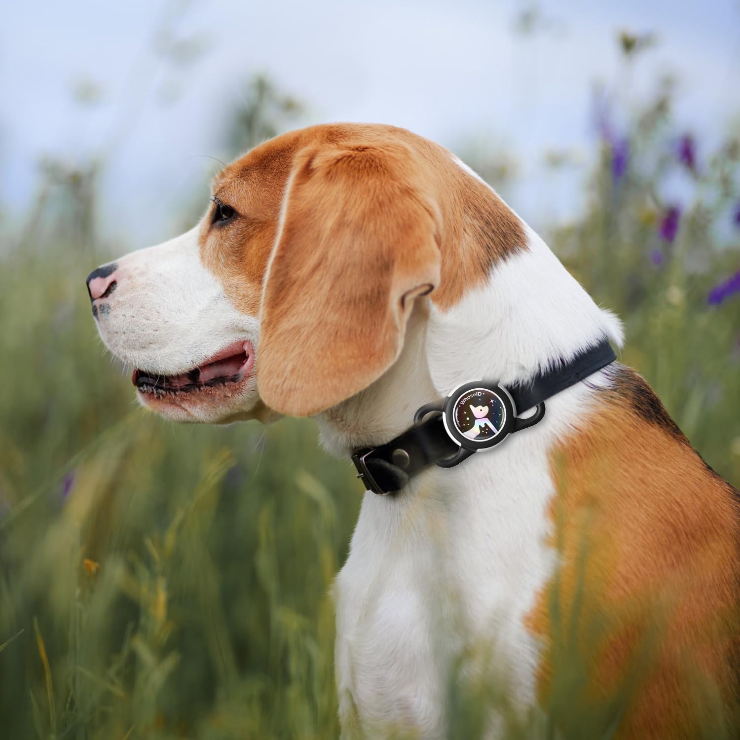 Detalle de Waterproof AirTag Holder for Dog Collars, Silicone