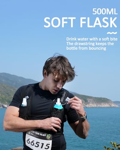 Detalle 2 de Zelvot Running Vest 500ml hydration pack