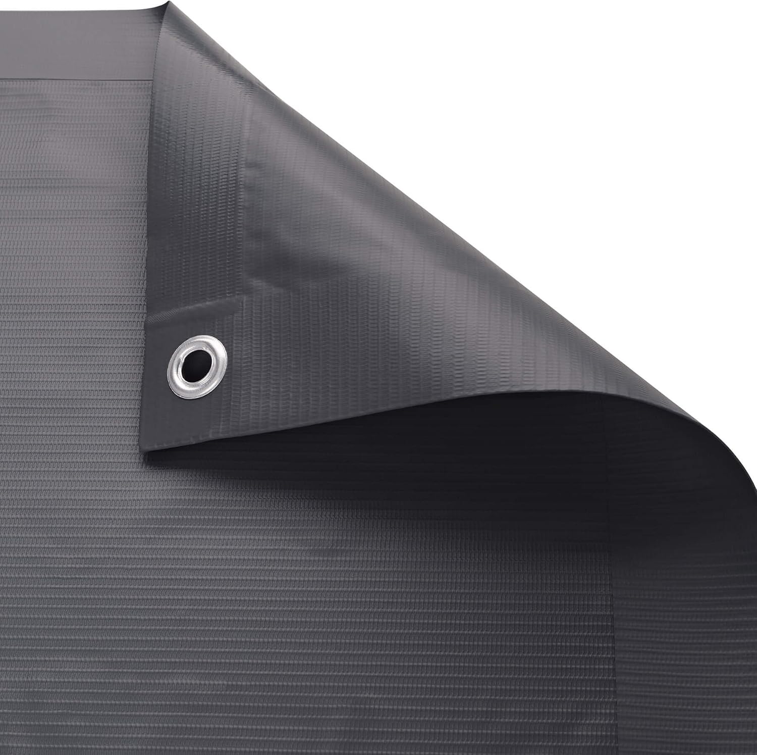 Detalle 2 de tectake 800525 balkongskydd, 90 × 600 cm, svart insyns- och solskydd