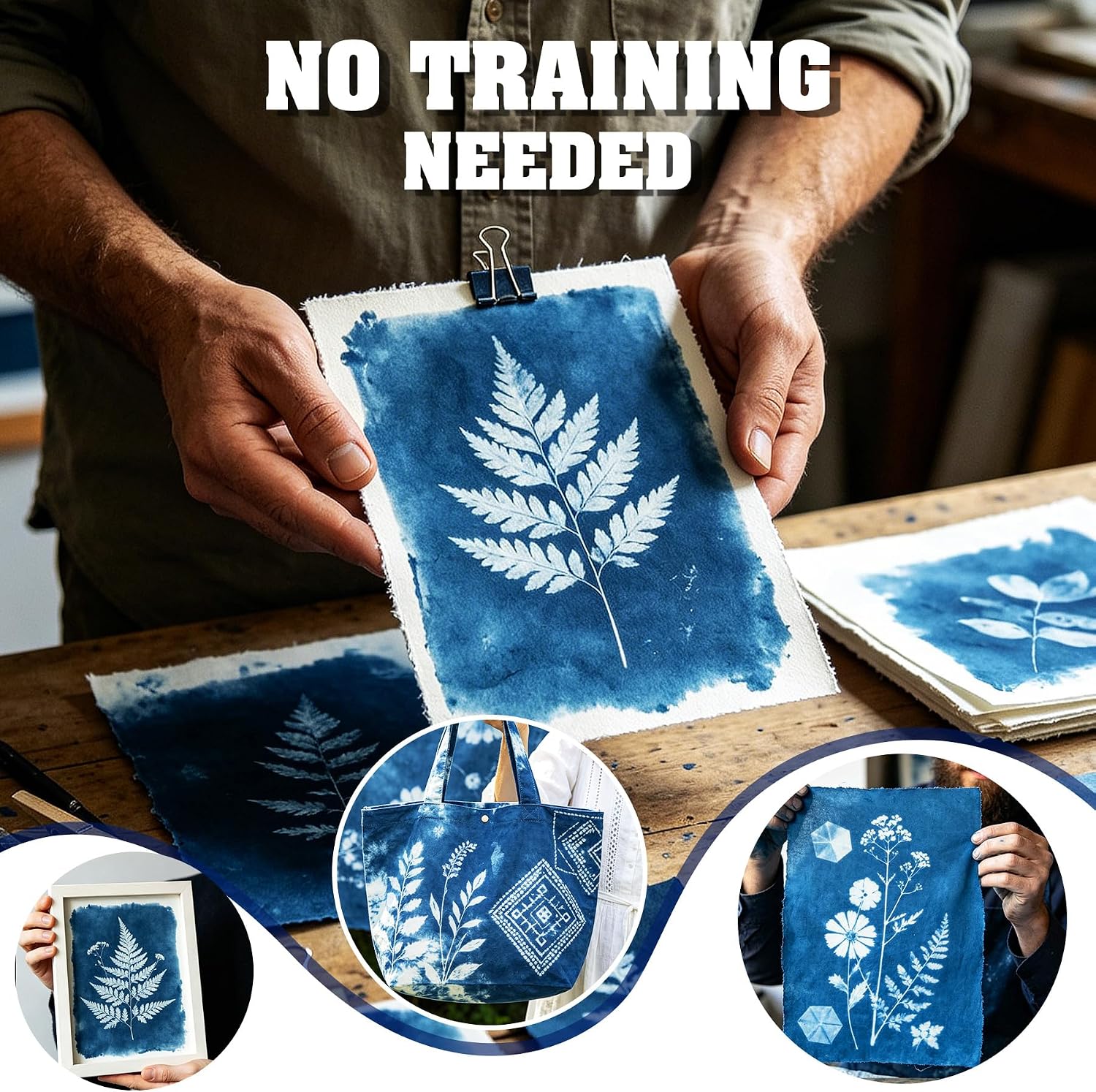 Detalle 2 de Cyanotype Kit 200g