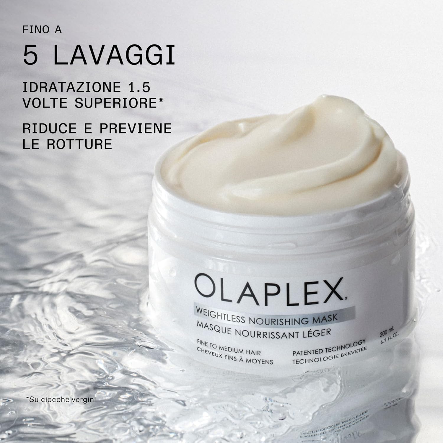 Thumbnail 2 de Olaplex Maschera nutriente leggera: dalla protezione delle punte a volume duraturo