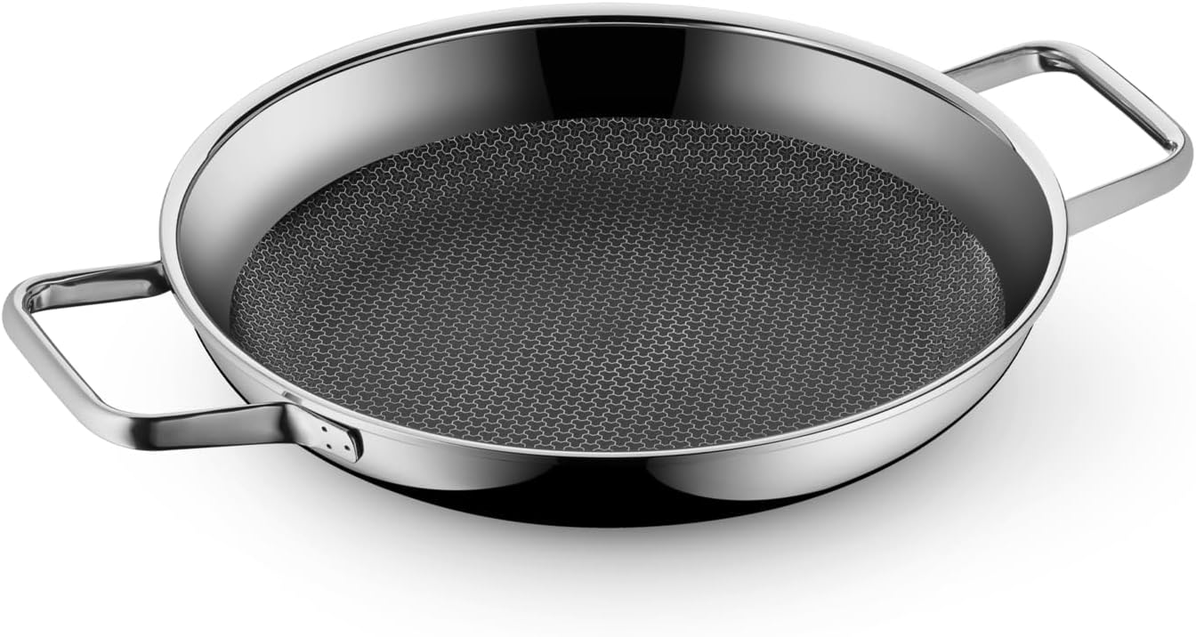 Thumbnail 6 de WMF Profi Resist Bratpfanne 28 cm aus Edelstahl – kratzfeste Wabenstruktur, Antihaftbeschichtung & Induktion