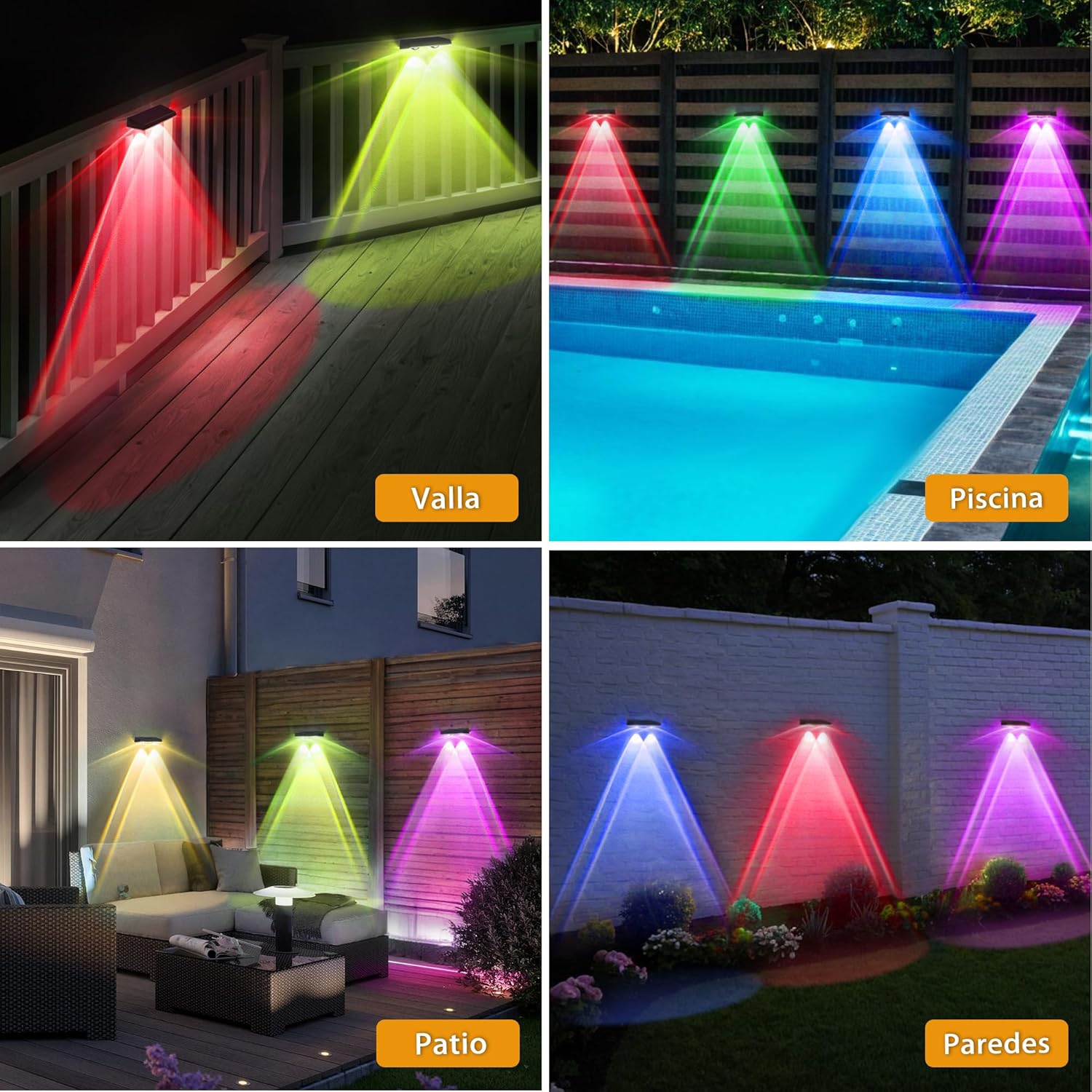 Thumbnail 5 de Delaiglow Luz Solar Exterior 6 Pack