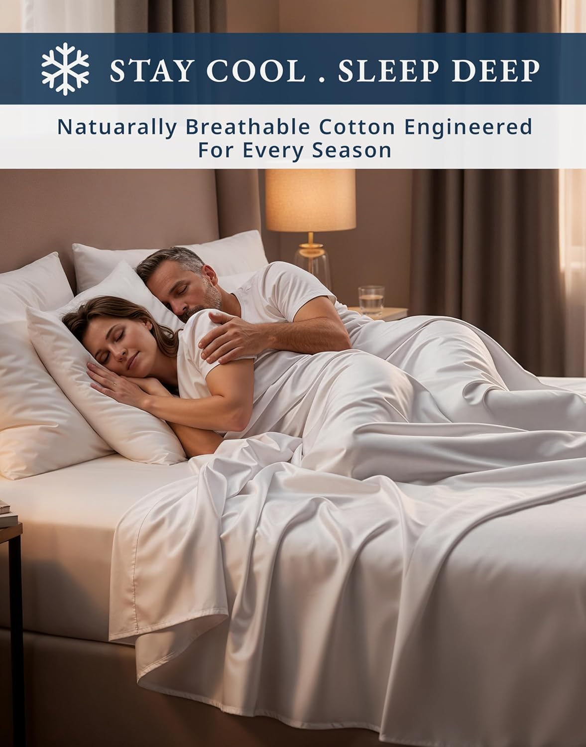 Thumbnail 6 de Egyptian Cotton Sheets Queen 4-Piece Set