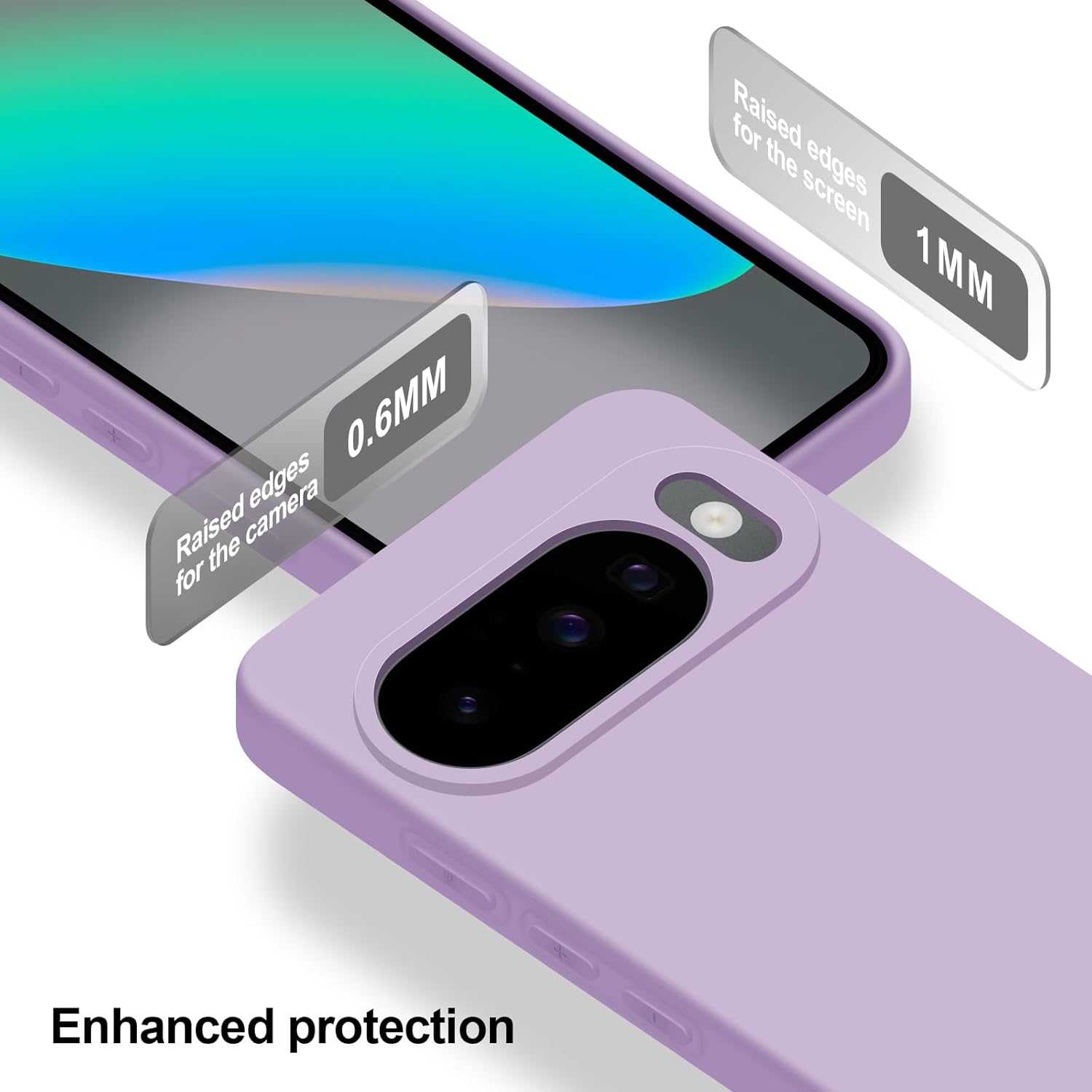 Thumbnail 5 de Btstring Case for Google Pixel 10 / Pixel 10 Pro — Soft Silicone Case with Upgraded Camera Protection