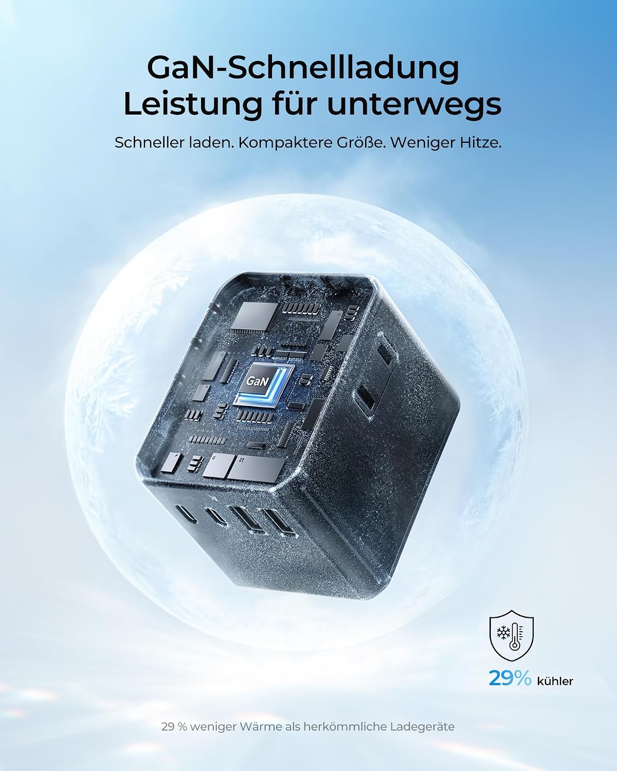 Detalle 2 de LENCENT Reiseadapter PD 45 W 163 g