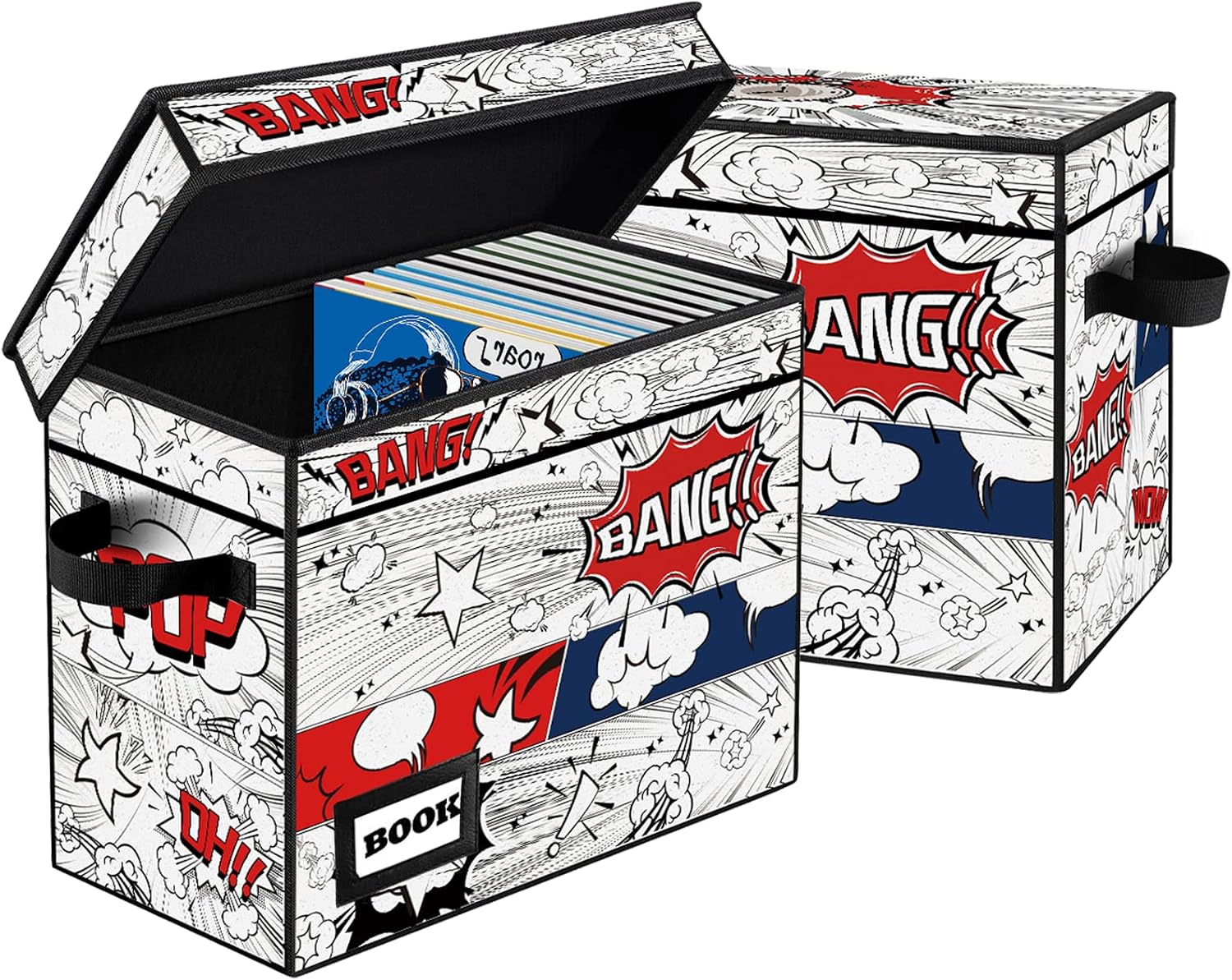 Thumbnail 6 de YNSZAS Comic Book Storage Box 15.8 x 7.8 x 11.8 inches