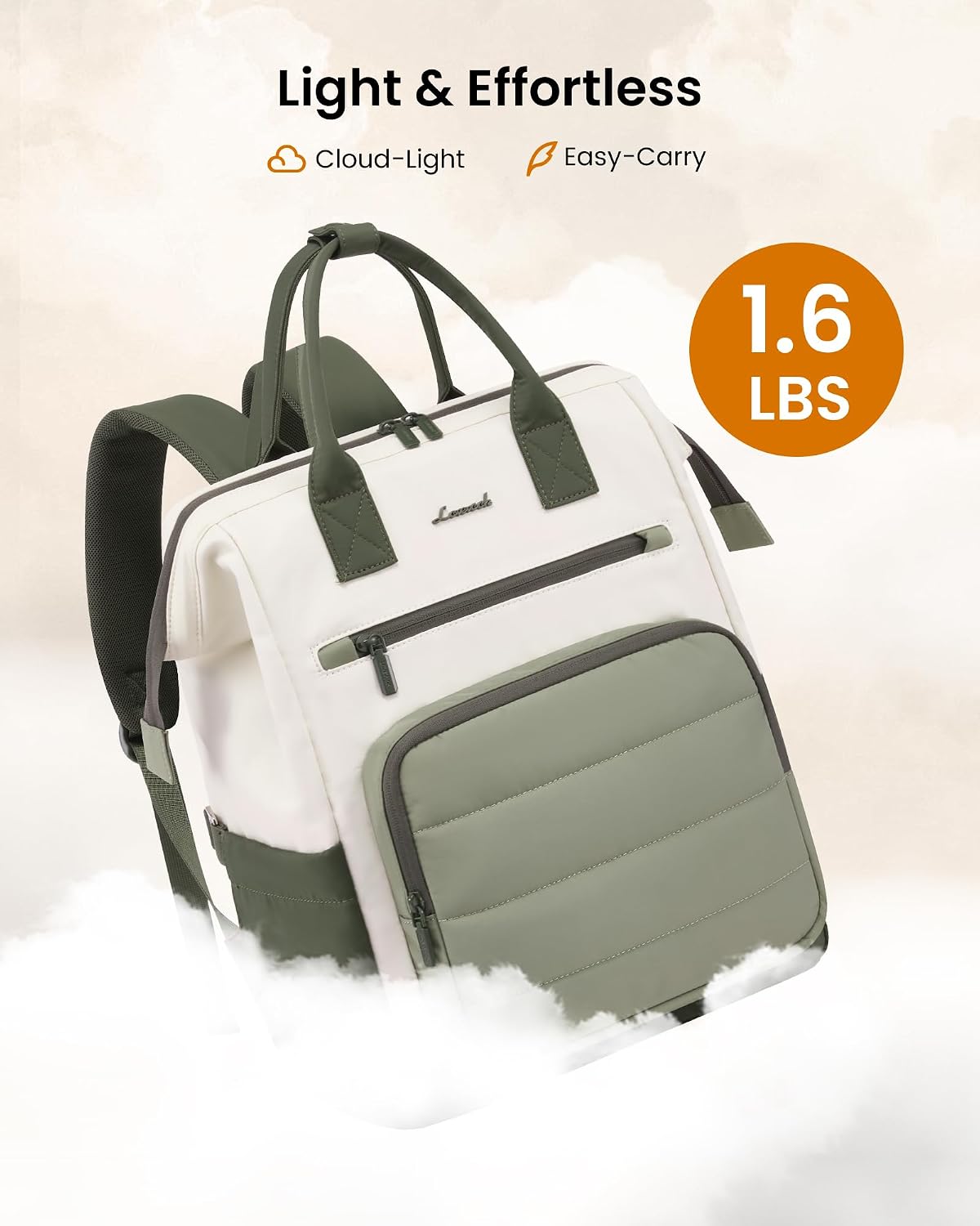 Detalle de LOVEVOOK Laptop Backpack, 15.6-Inch
