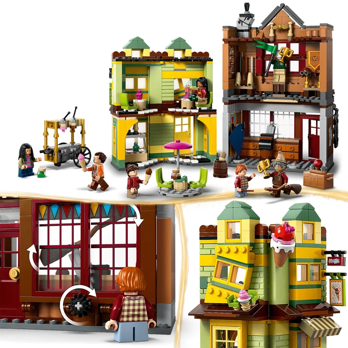 Detalle 2 de LEGO Harry Potter 76452 Quidditch- und Fortescues Eissalon – Bausatz mit 795 Teilen