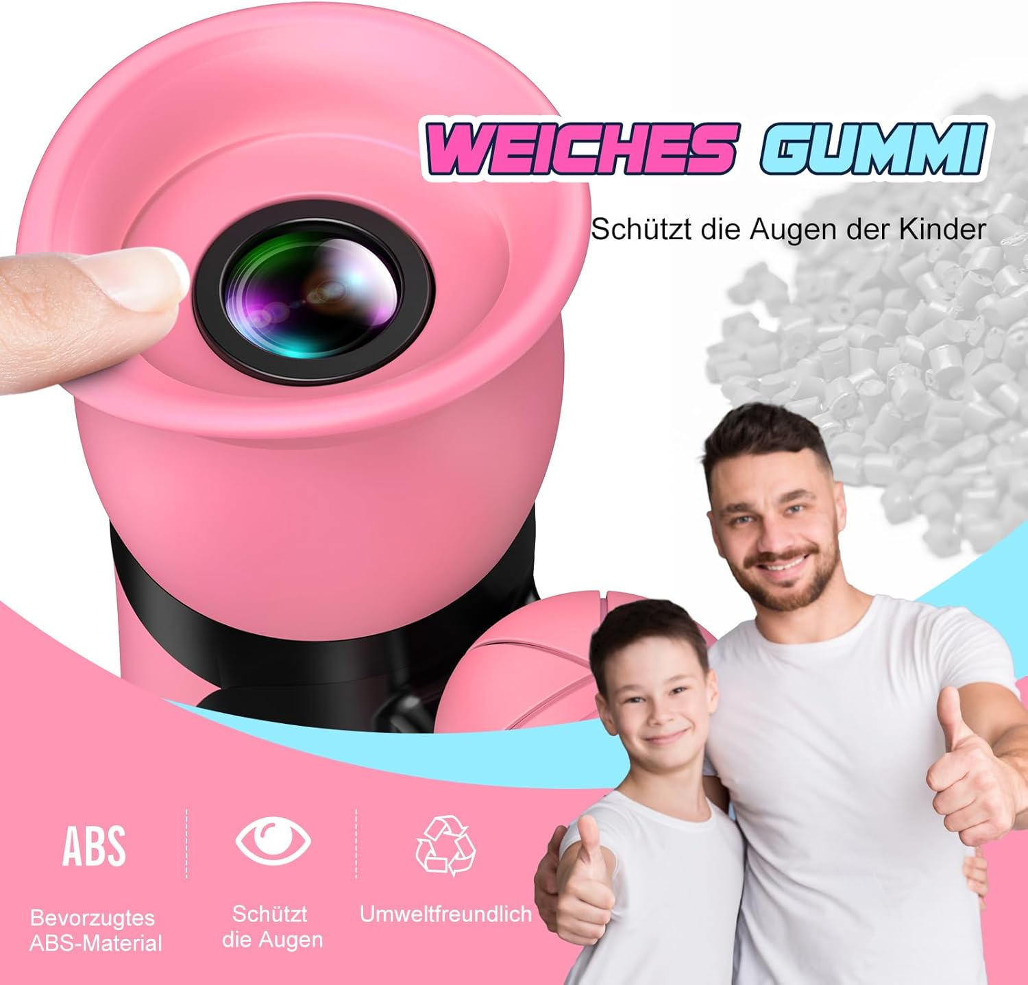 Detalle de Kinderfernglas für Mädchen 3–12 Jahre