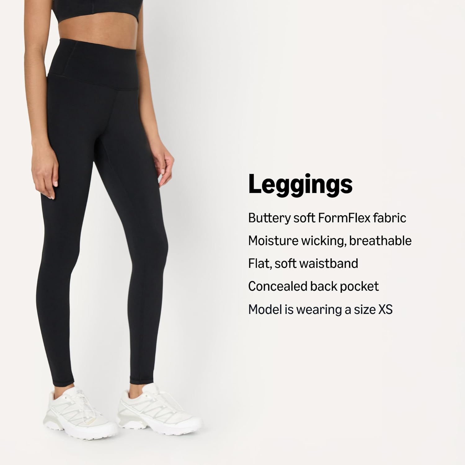 Detalle de Amazon Essentials Women's Active FormFlex Buttery Soft High Waist Yoga Leggings