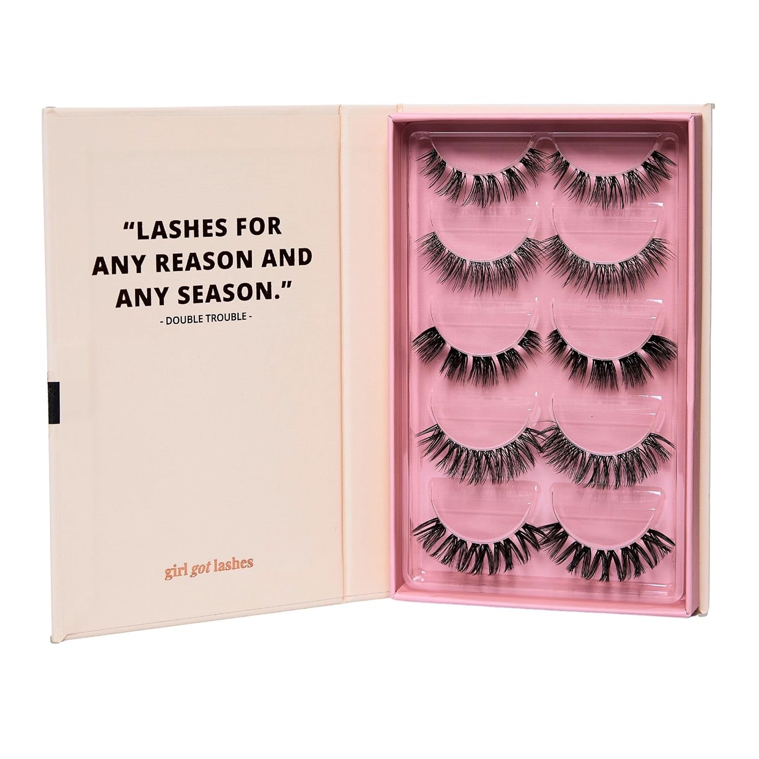 Thumbnail 5 de GirlGotLashes Flutter Fling 5 Paare Wimpern đ