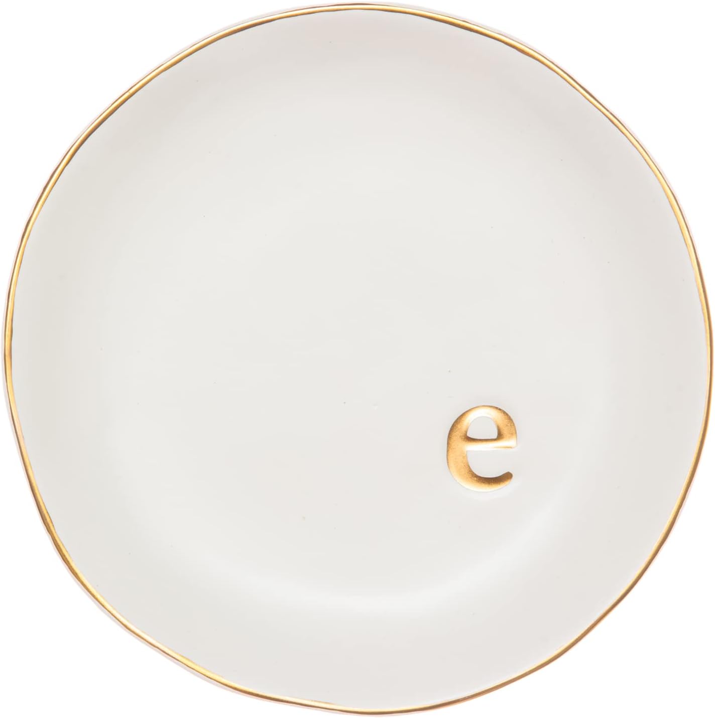 Detalle de COLLECTIVE HOME Ceramic Decor Tray for Jewelry 4.75" 🗂
