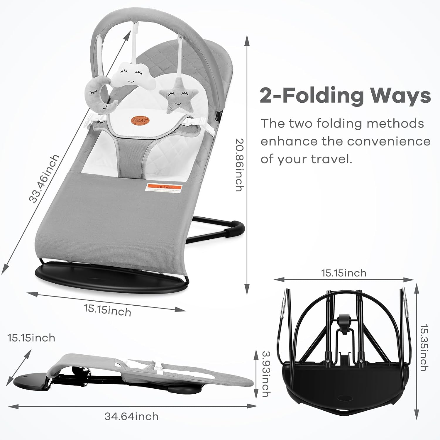 Thumbnail 2 de HKAI Baby Bouncer, 100% Cotton