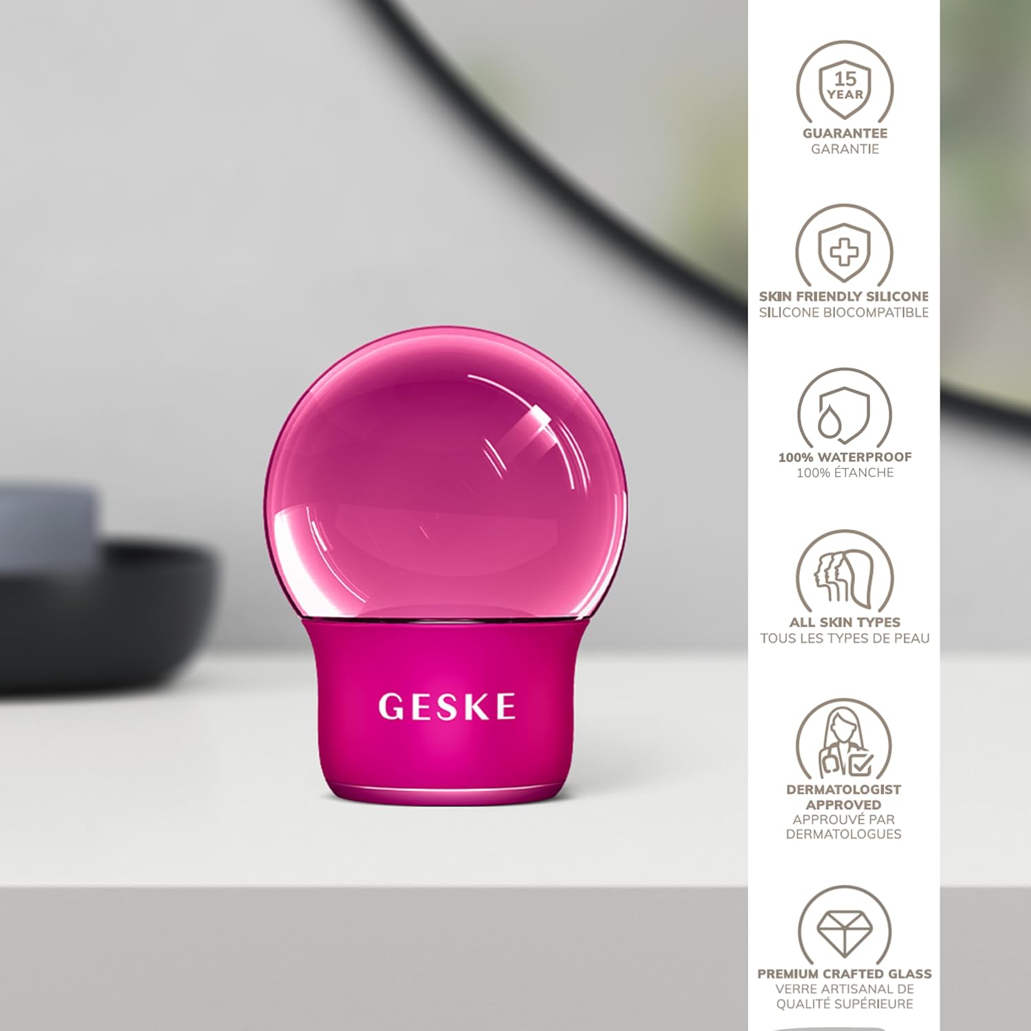 Thumbnail 5 de GESKE Cool & Warm Face & Body Massager – 7 en 1, sans batterie, refroidissant et réchauffant pour visage et corps