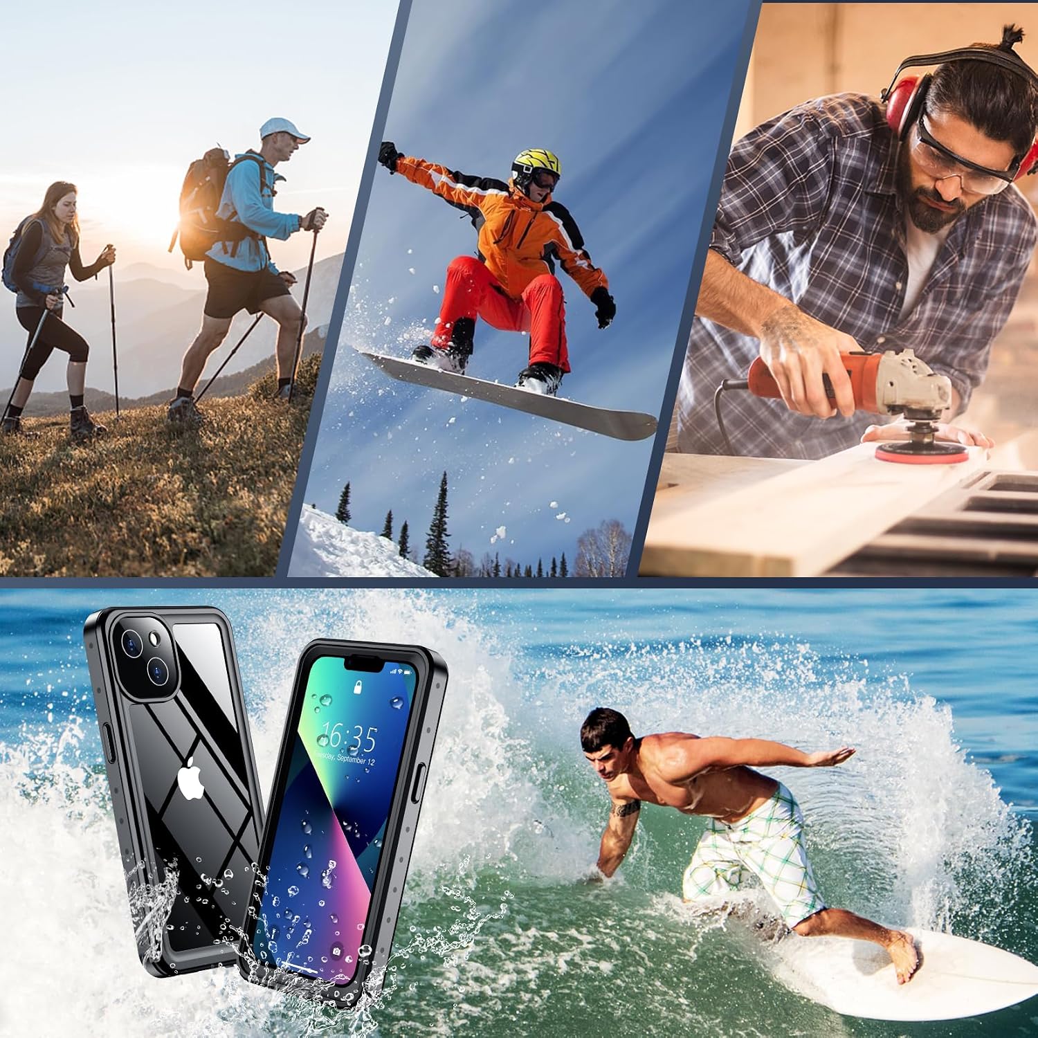 Thumbnail 6 de SPIDERCASE iPhone 13 waterproof case 12 ft
