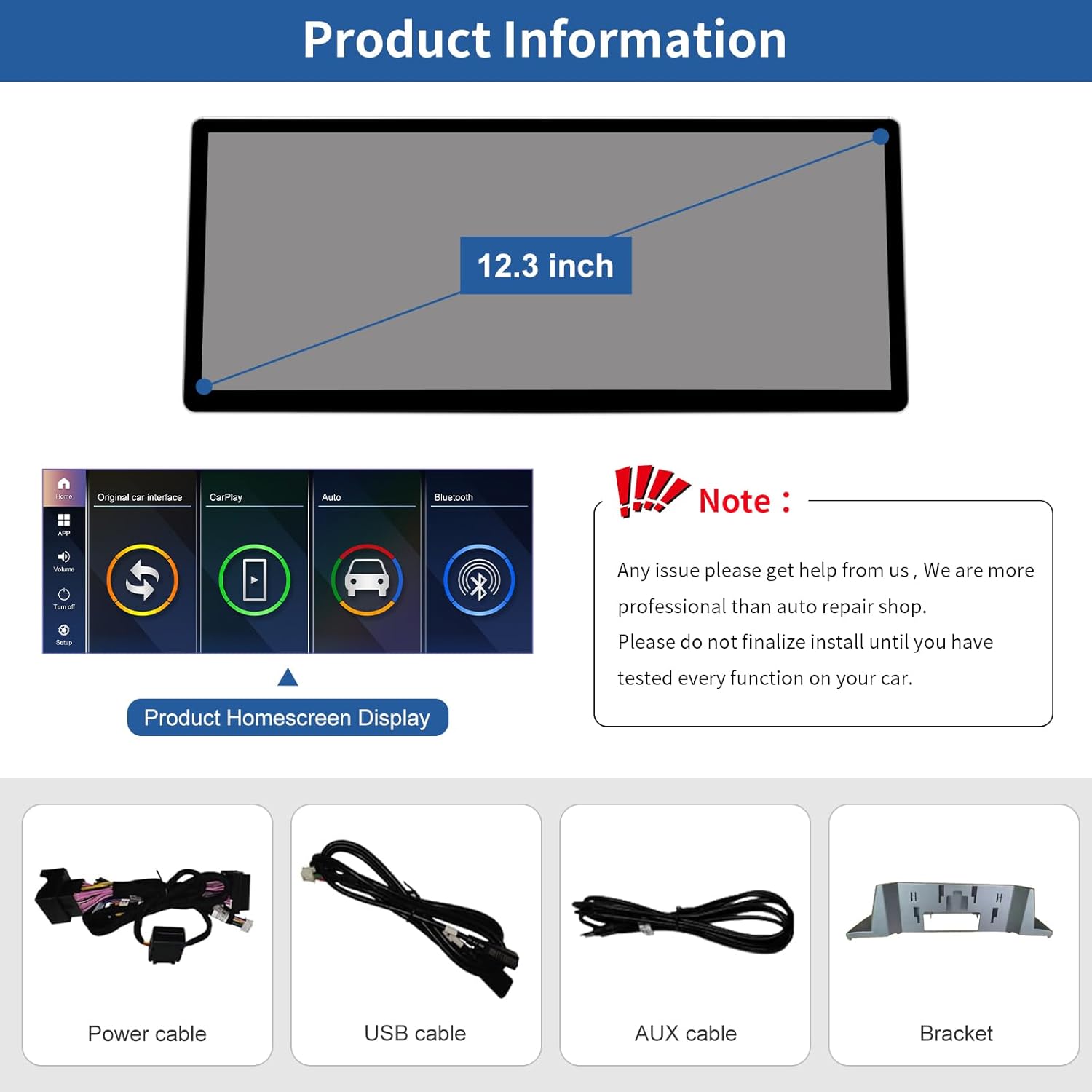 Thumbnail 6 de Road Top 12.3 Inch Ultra-Narrow CarPlay Screen Upgrade for BMW 1 Series F20/F21 and 2 Series F22 (2013-2015)