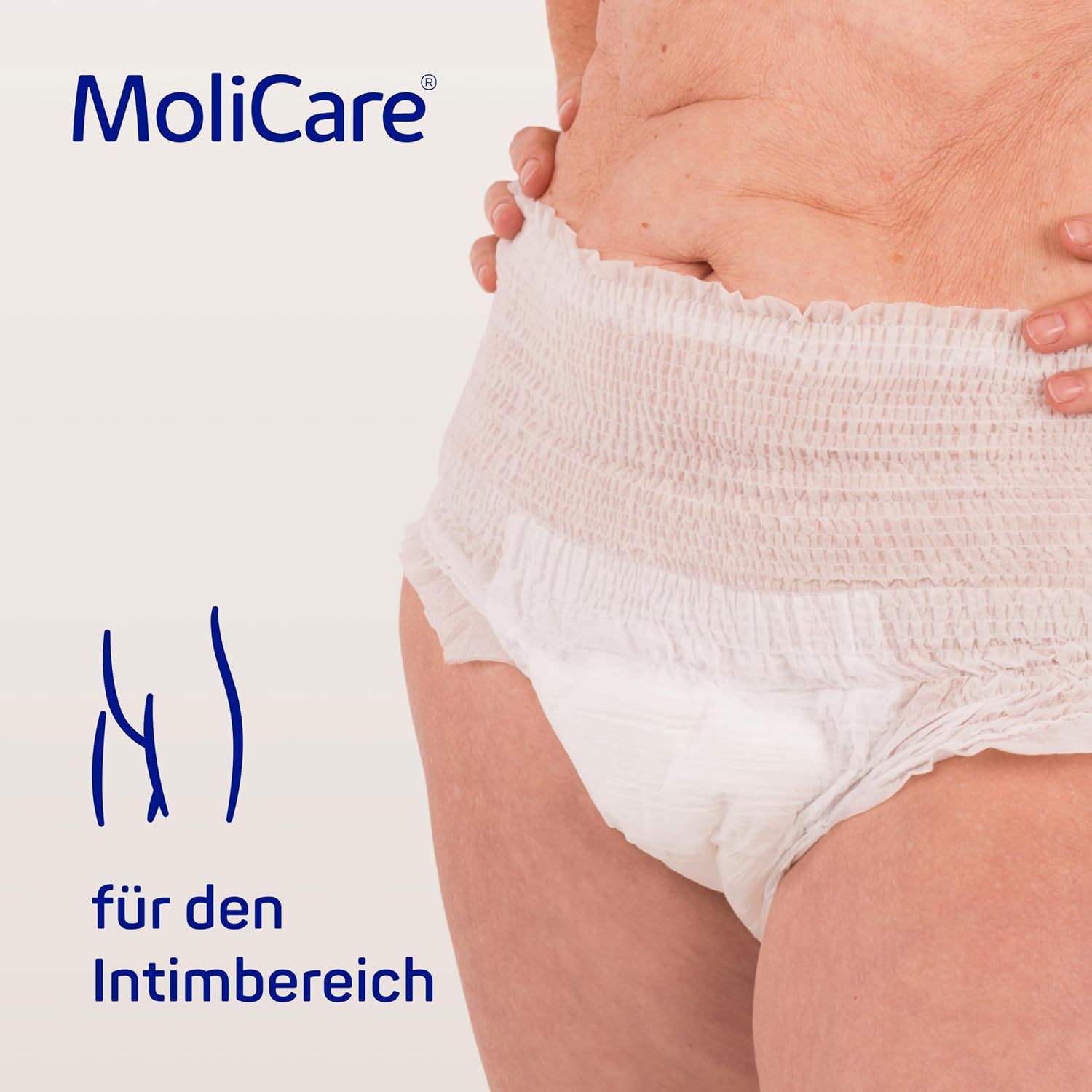 Detalle de MoliCare Skin Hautschutzcreme 200 ml – täglicher Schutz vor hautschädigender Feuchtigkeit bei Inkontinenz