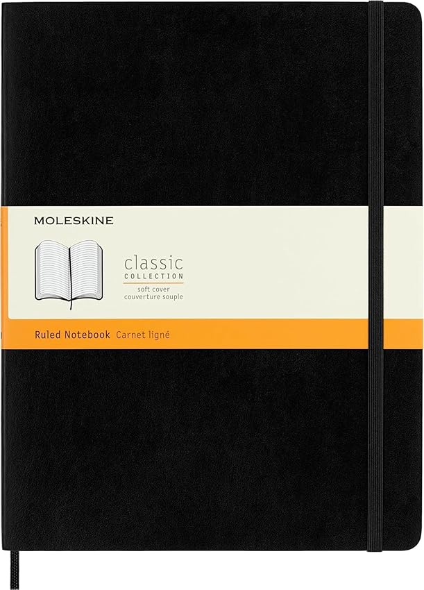 Detalle de Moleskine Cuaderno Clásico 19 x 25 cm, 192 hojas