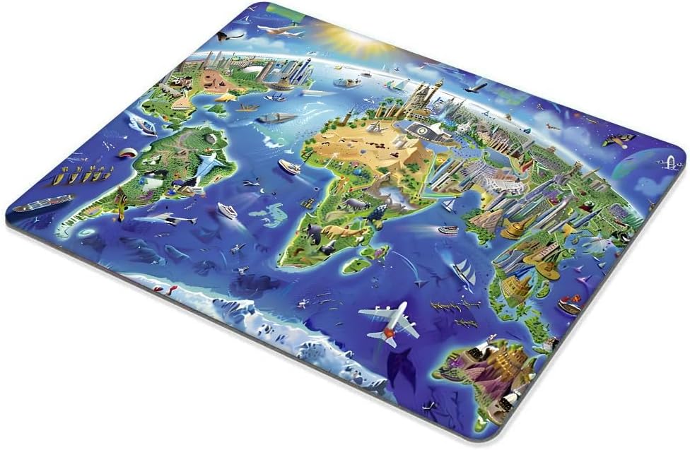Detalle de World Map Mouse Pad