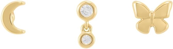 Thumbnail 4 de Fossil JA7277SET : boucles d’oreilles en laiton doré pour femme (sans pierres)