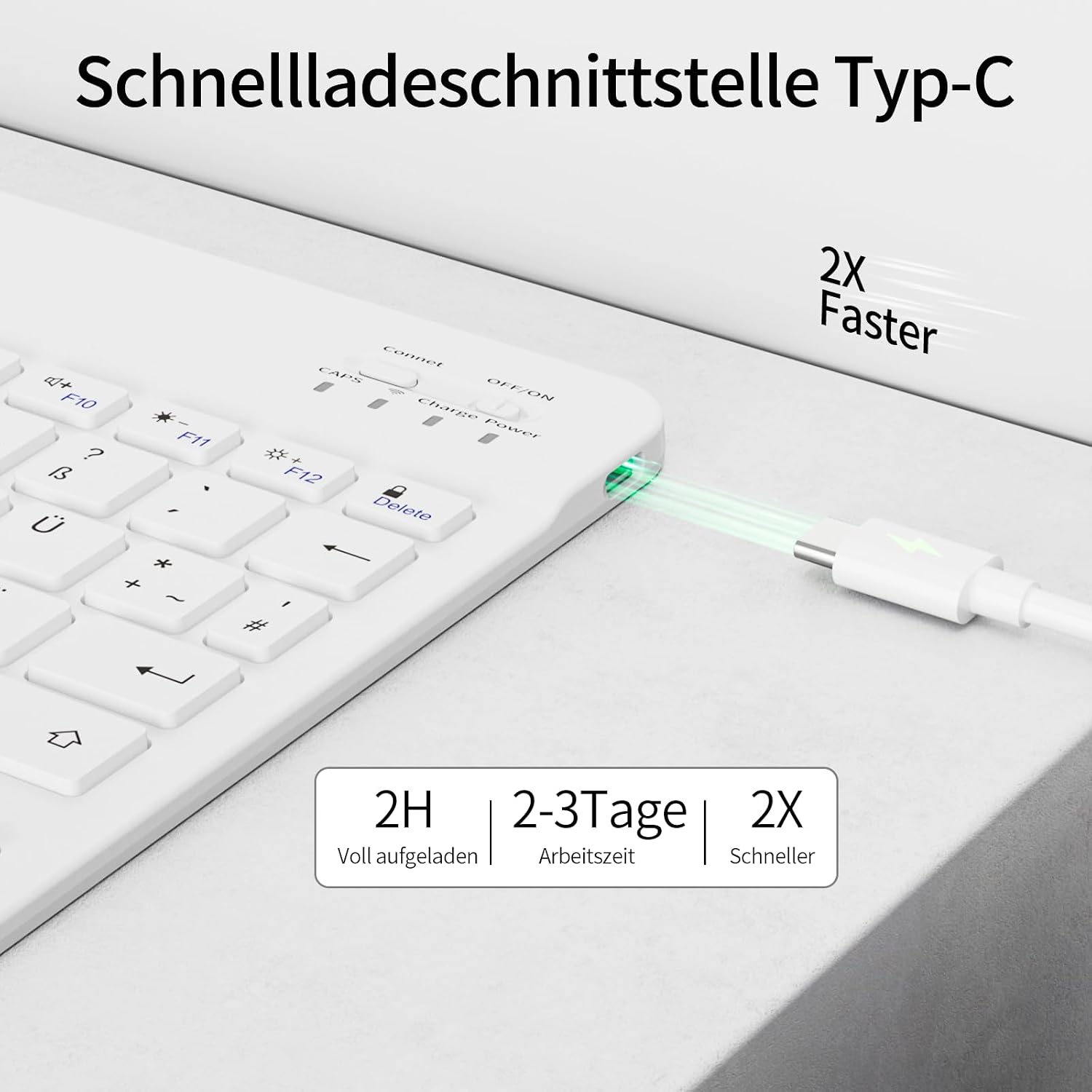 Thumbnail 6 de zoyu Tastaturhülle iPad 10,2 Zoll 9/8/7 Gen