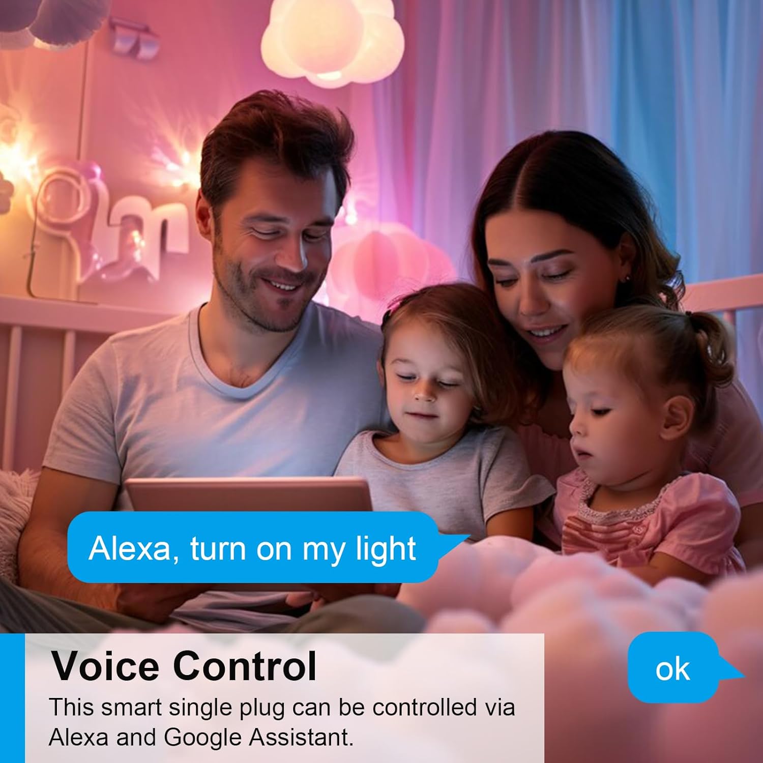 Thumbnail 5 de ANTELA WLAN Smart-Steckdose mit Strommessung (16A) – kompatibel mit Alexa & Google Home, Smart Life App, 2,4 GHz