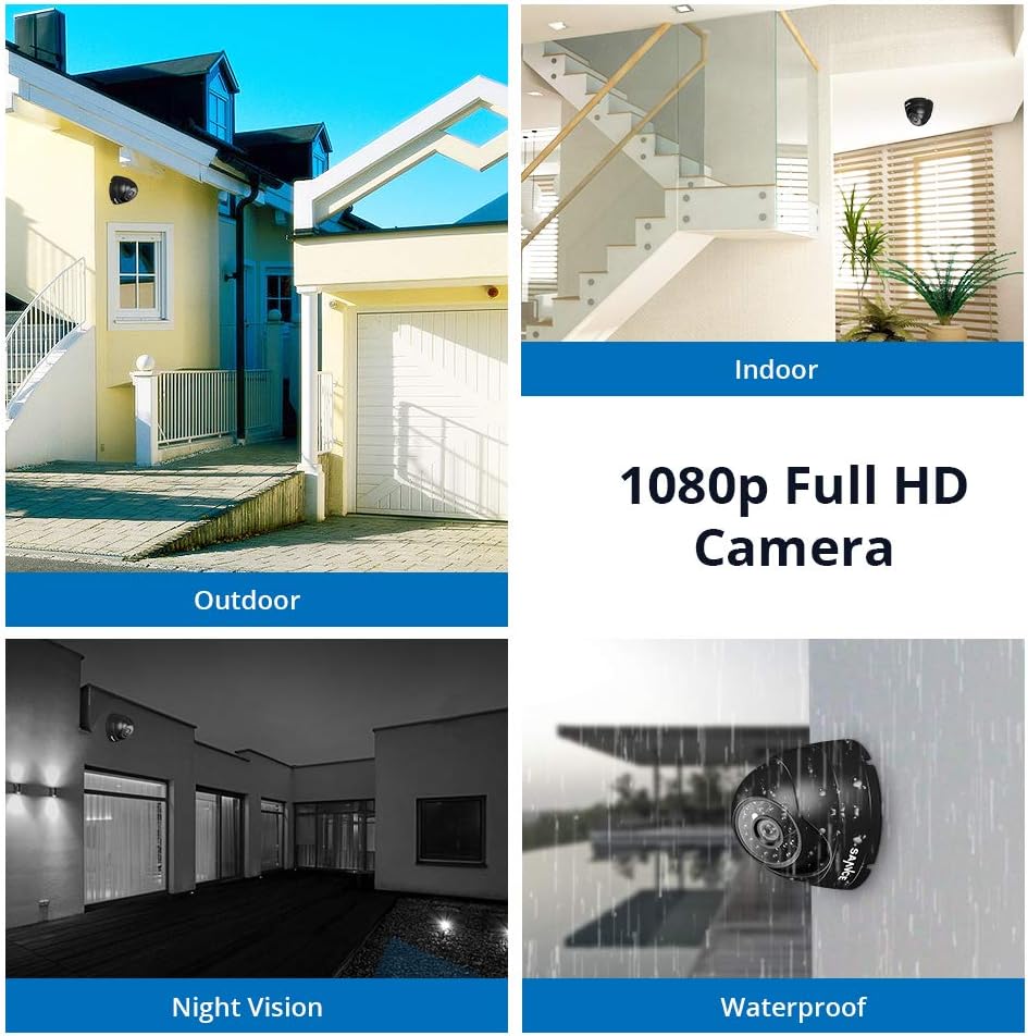 Thumbnail 6 de SANNCE 1080P 4-in-1 Dome Camera 100 ft