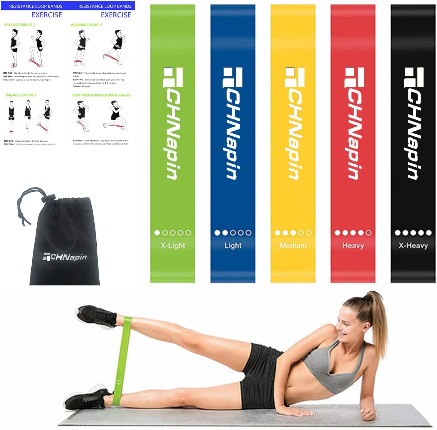 Imagen de Resistance Bands 5‑Piece Set en OfertitasTOP