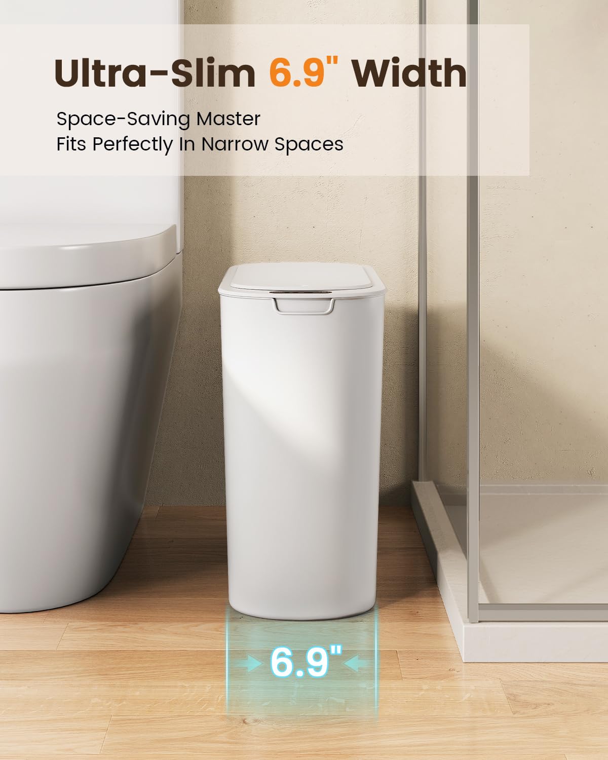 Detalle 2 de TIPGO 5 Gallon Motion Sensor Trash Can ๐