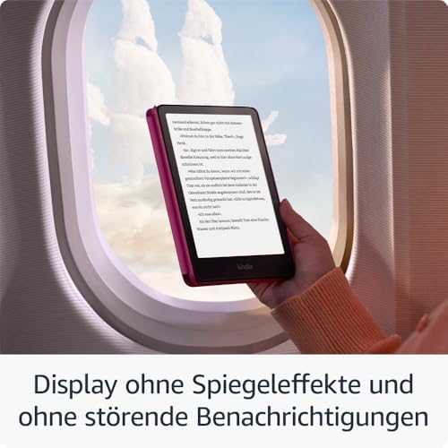 Detalle de Amazon Kindle Paperwhite (neueste Generation) – 7-Zoll-Display, 16 GB, ohne Werbung, Schwarz