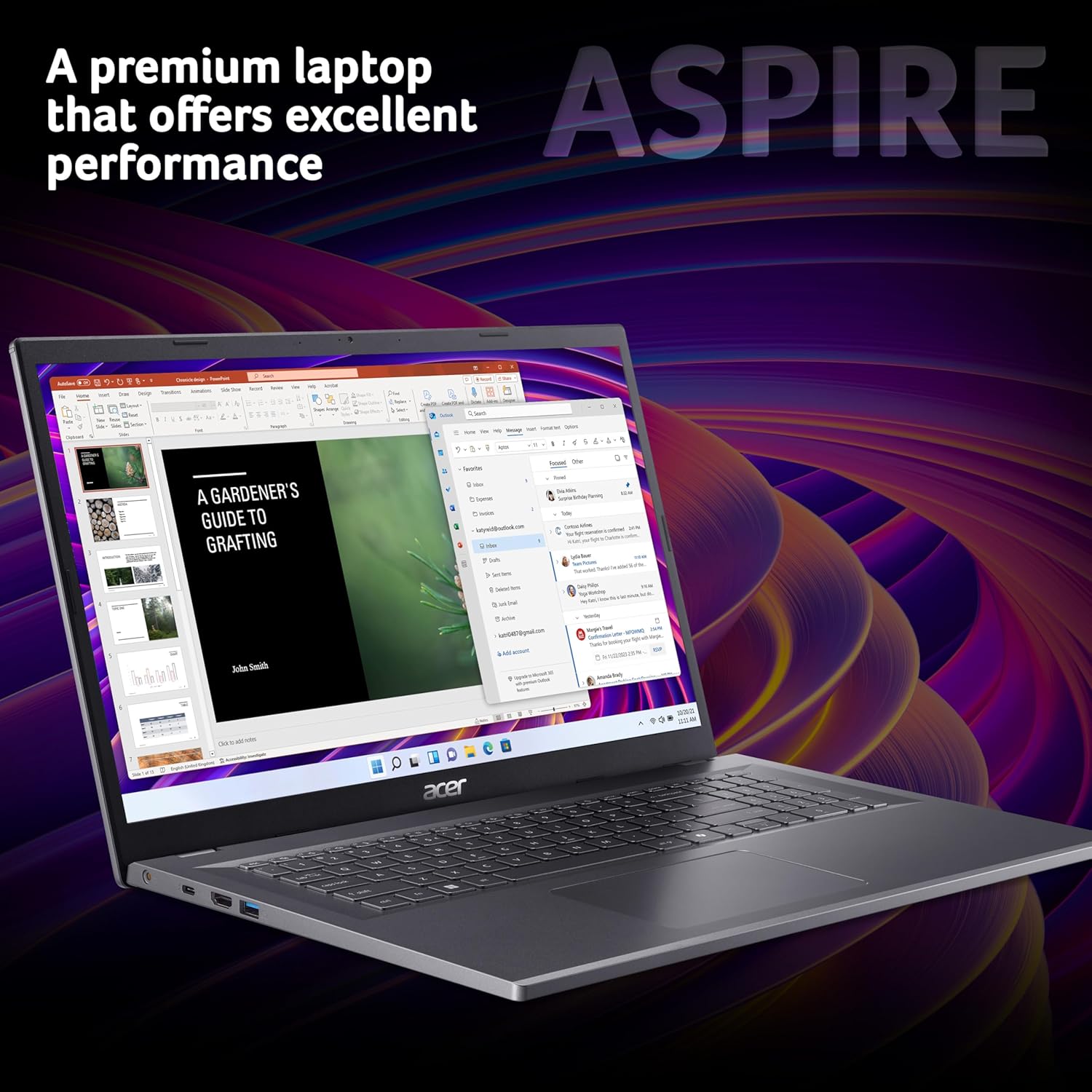 Thumbnail 1 de Acer Aspire 17 A17-51M Laptop with Core i5-1334U, 16GB RAM, 512GB SSD – 17.3" Full HD