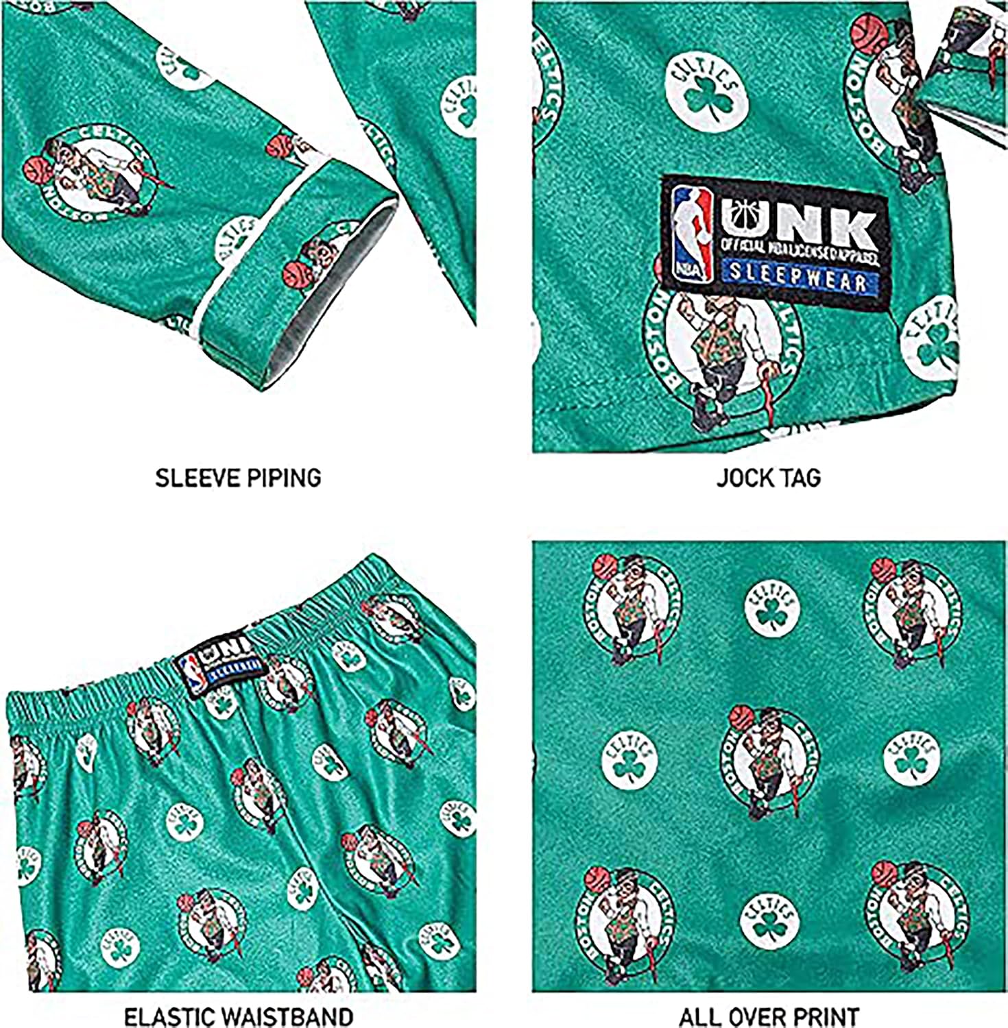 Thumbnail 4 de Ultra Game Youth NBA Official 2-Piece Pajamas Set