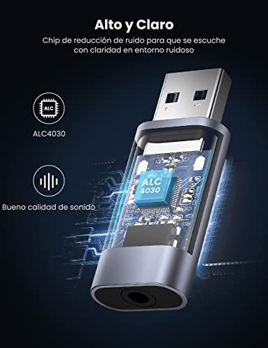 Detalle 2 de UGREEN Carte son USB 3,5 mm ⚙