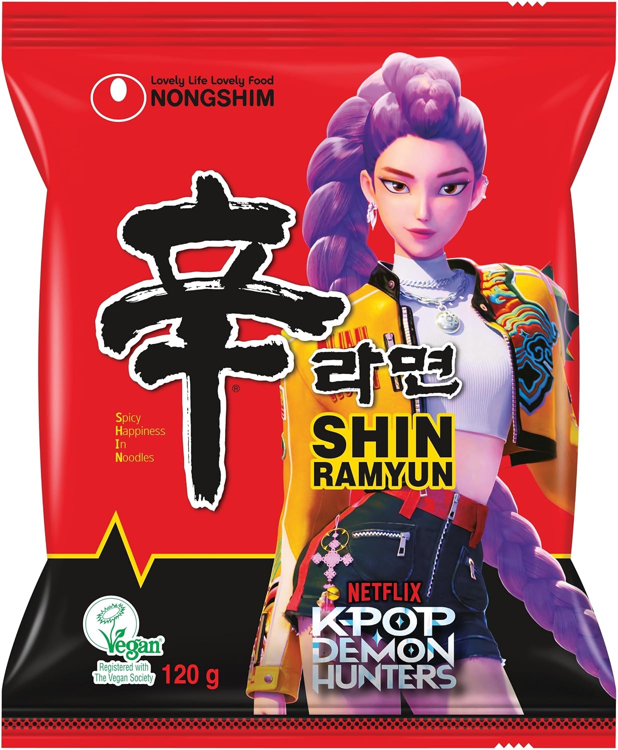 Detalle de Nong Shim Shin Ramyun Instant Nudeln – 120 g