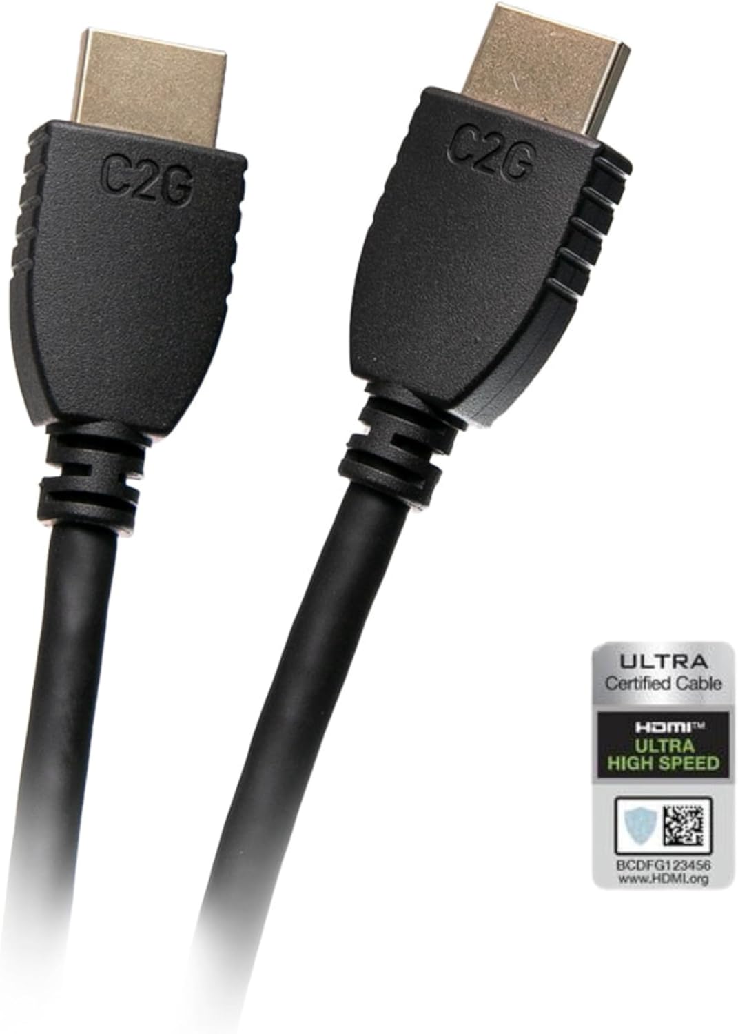 Thumbnail 1 de C2G 56783 High Speed HDMI-Kabel mit Ethernet – 4K 60 Hz, HDMI 2.0, vergoldet, 1,8 m