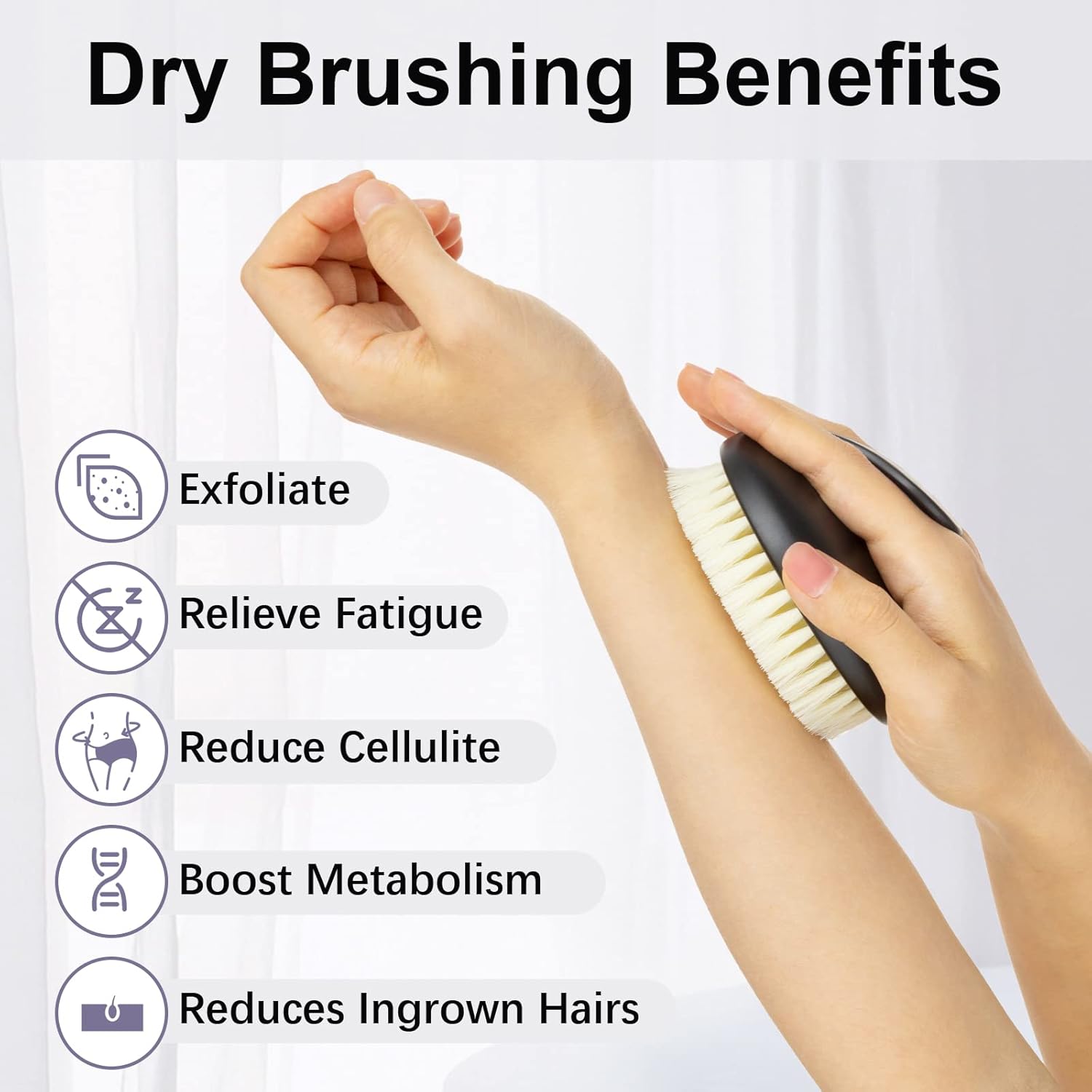 Detalle de Dry Brushing Body Brush 1 Pack